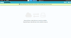Desktop Screenshot of easysubtitles.com
